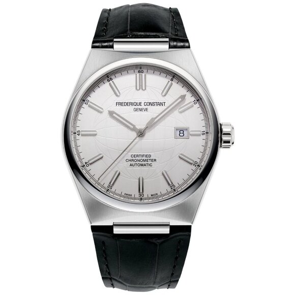 Frederique Constant Highlife Men's Automatic Silver Date Watch - Picture 1 of 3